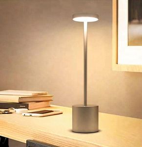 Night Lights LED Table Lamp Modern Restaurant Dinner Light USB Rechargeable Creative Lighting Decor For Bar El Dinning Room4892418