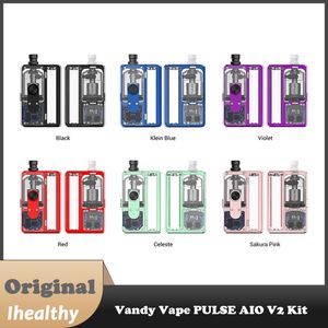 Vandy Vape Pulse AIO V2 Kit 80W Powered by 18650 battery With 6ml RBA Tank IP67 PCBA waterproof rating E Cigarette Vaporizer