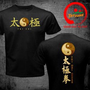 Męskie koszulki Man Man Summer Sale Tai Chi Yin Yang Shirtu