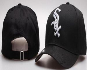 Ny varumärke Designing White Sox Hats Män Kvinnor Baseball Caps Snapback Solid Colors Cotton Bone European American Styles Fashion Hat2362823