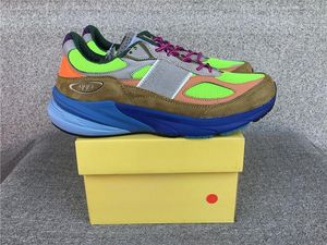 Designer Laufschuhe Herren Womens 990 V6 990v6 Castlerock Wtaps Moon Mist Baklava Action Bronson Kith Ronnie Fieg Navy Grey Day 66