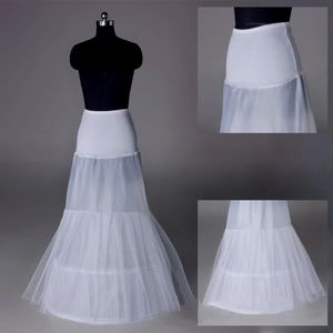 Fishplate denizkızı Petticoats Canavarı Gelin Aksesuarları Crinoline Slip Gelinlik için Beyaz