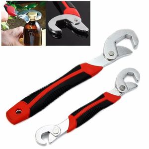 Verktyg 2st/Set Universal Quick Justerable 932mm Multifunction Wrench Spanner