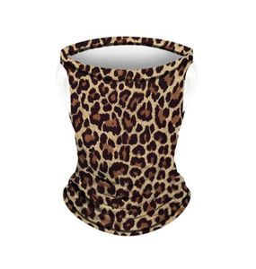 Schals Sommer Outdoor Magic Tubular Schal Balaclava Gesicht Stirnband Gepard Druck Kopf Bandana Für Frauen Männer Mission Neck Gaiter Ma3589122