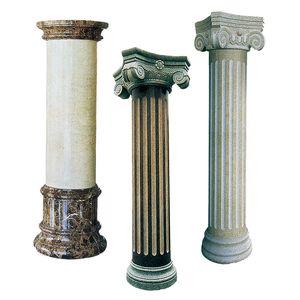 Custom marble column, villa, courtyard decoration, natural stone column, high-end atmosphere, beautiful appearance, factory direct sales, large quantity discount