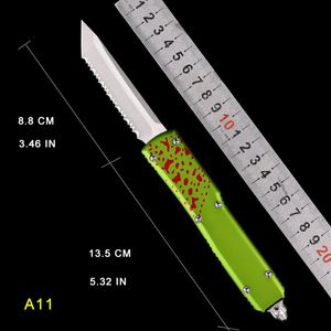 Coltello automatico utx 85 mt coltelli automatici attrezzi da esterno lama tascabile edc nella parte anteriore