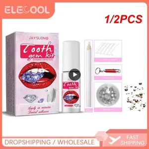 Dövme Mürekkepleri 1/2pcs Güvenli Ortodontik Yapıştırıcı Jel Kürleme Işığı ve Tutkal Diş Gem Kit Kozmetoloji DIY ile Kullanımı Kolay