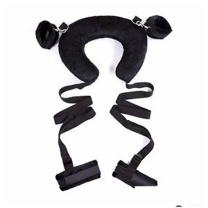 Stencils Eyebrow Tools Stencils Adt Master Leg Spreader Straps With Padded Neck Harness Erotic Bondage Kinky Sex Pillow Toy For Couples Dro