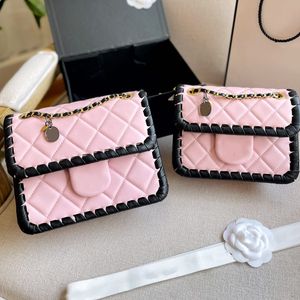 10A Mini Braided Tofu Flap Bag torebki Projektant Torba Wysokiej jakości skórzana torba Kobiet Luksusowa marka torba na ramię Man Ladies Calfsin Contrast Color Design