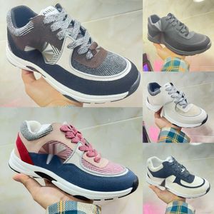 Designer Running Shoes Fashion Channel Sneakers Women Luxury Lace-Up Sports Shoe Casual Trainers Classic Sneaker Woman Ccity DFGVBV Size34-41