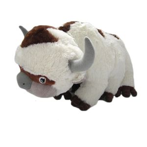 Avatar Appa Boneca de pelúcia Brinquedos 45cm 55cm Bichos de pelúcia Kawaii Almofada de vaca para presente de Natal 240102