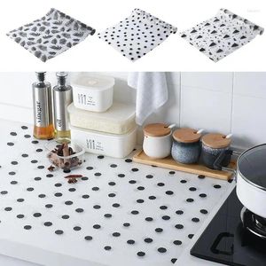 Table Napkin Cabinet Liner Waterproof Non-Adhesive Drawer Dresser Cuttable Shelf Paper Cupboard Mat For Kitchen