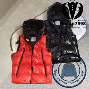 gilet puffer gilet piumino giacca designer cappotto cappotto invernale da uomo delle donne vero piumino gilet addensato caldo casual unisex inverno gilet con cappuccio