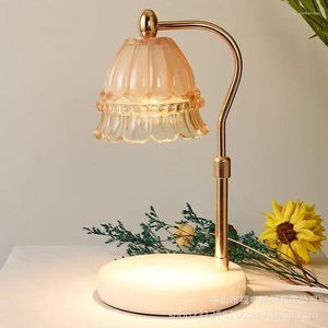 Table Lamps Lifting Melting Wax Lamp Romantic Birthday Gift Ornaments Thermostat Smart Marble Candle