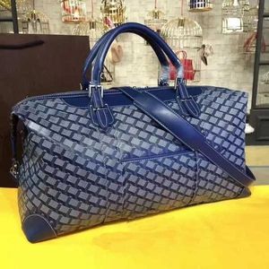 Bolsas Diseñador de lujo Bolsa de viaje Bolsa de lona Bolso Goyabags Gran capacidad Portátil Cruz oblicua Bolsos para hombres y mujeres Elegante cuero