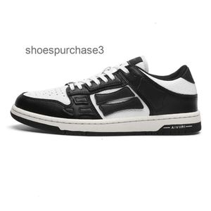 Shoe Skel Casual Shoes High Designer Chunky Skateboarding Top Bone Shoes Leather Women