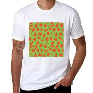 Polos masculinos camiseta de natal manga curta camiseta kawaii roupas gráficas fruta do tear camisas masculinas