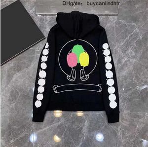 Męskie bluzy bluzy projektanta damska Chrome Winter Heart Hoodie Ch Bluza z kapturem z kapturem z kapturem chrome chrome serc