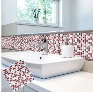 Adesivi autoadesivi per piastrelle a mosaico Adesivo da parete Adesivo Cucina fai da te Bagno Decorazioni per la casa Vinile W5