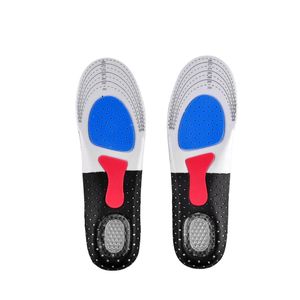 nuovo sottopiede in gel ortopedico inserto sportivo cuscinetto per scarpe supporto per arco cuscino per tallone in esecuzione nuovo 2 pezzi/paia BJ