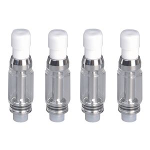 2024 TH205 TH215 TH220 Atomizer 1.5ml 2.0ml Glass Tank Disposable Cartridge Ceramic Tip Coil for Thick Oil fit M3 M6T 510 Thread Battery