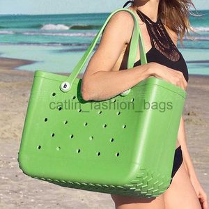 Sacos de praia saco de praia impermeável macio eva perfurado organizador verão parque aquático mar tote bolsas femininas stockcatlin_fashion_bags