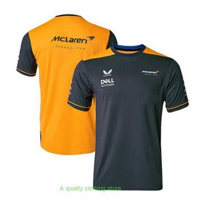 F1-Rennanzug Mclaren Team Kurzarm-T-Shirt Norris Driver Maßgeschneiderte Sportbekleidung