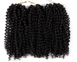 12039039 brazilian jerry curl bundles weave Synthetic Braiding hair with Ombre purple blonde Crochet Braids Hair Extension b6849710