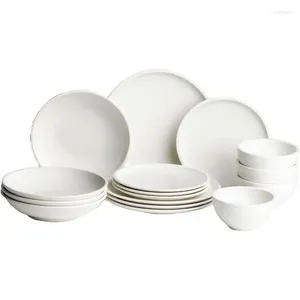 Piatti Villeroy Boch Artesano Original 16 Pezzi Bianco Grande Bone China Servizio Piatti Piatti E Set