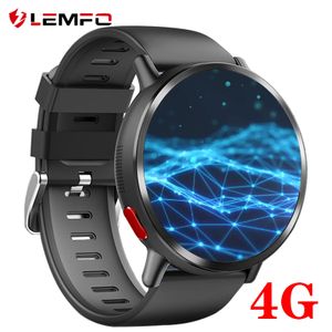 Saatler Lemfo Android Akıllı Saat Erkekleri Kadınlar Lem X Akıllı Swatch GPS WiFi 900mAH 8MP Kamera 1G 16GB 2023 Spor Telefon İzle 2 inç 640*590 HD