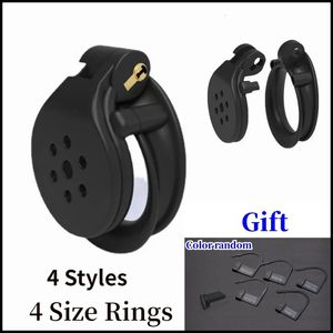 21Cobra Flat Chastity Lock Series 3D Printing Chastity Cage Device Super Small Cock Cage HT-V4 Penis Ring Lock Enhanced Sex Toys 240102