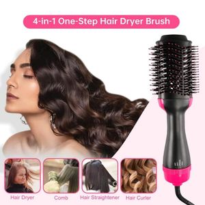 Dryers Hair Dryer Hot Air Brush Styler and Volumizer Hair Straightener Curler Comb Roller Electric Ion Blow Dryer Brush