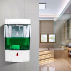 Distributore di sapone a LED Dispenser Dispenser Dispenser a parete a parete di grande capacità di grande capacità Hotel Home Sensore IR Touchless Automatico T200517