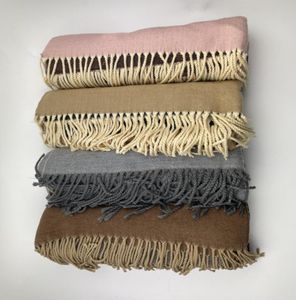 Projektant wysokiej jakości drukowany długi kaszmirowy szalik dla kobiet039s jesień i zimowe ciepłe szaliki 18070 z Box2455828