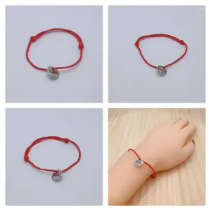 Braccialetti a maglie UNOde50 2024 Festival di Primavera Amuleto risolve Tai Sui Drago zodiacale Braccialetto di corda rossa Corda intrecciata per uomini e donne