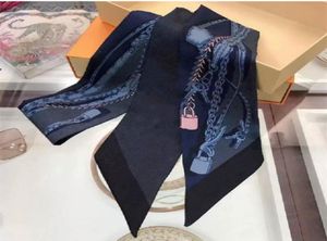 NEW Designer Design Woman039s Scarf Fashion letter Handbag Scarves Neckties Hair bundles silk material Wraps size61201109465