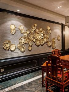 Figurine decorative Ristorante cinese Decorazione da parete Soggiorno Ciondolo creativo retrò Modello El Hall Appeso in ferro