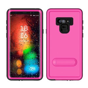 Custodie Redpepper Dot Series Custodia impermeabile antiurto con cavalletto per iPhone X XS XR XS MAX Galaxy S8 s8 plus s9 S9 Plus Nota 9 Nota 8 Ret