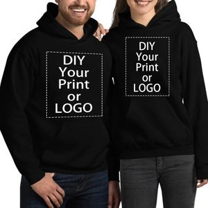 Your Own Design Brand /Picture Personalized Custom Hoodies Text DIY Hoodie Women Men Sweatshirt Casual Hoody Clothes Fashion 240103