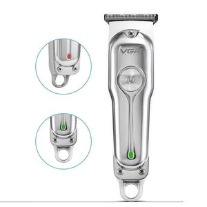 Trimmer VGR Tagliacapelli professionale impermeabile V071 Regolabarba viso corpo Tagliacapelli elettrico Trimmer barba facciale da uomo USB