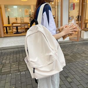 School Bags Female Fashion Backpack High Capacity Waterproof College Schoolbag Trendy Women Laptop Bag Cute Girl Travel Book