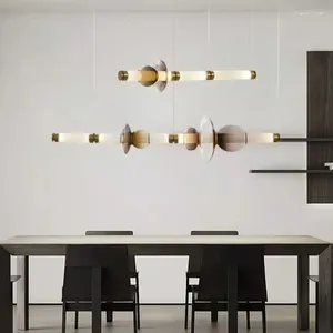Ljuskronor designer matsal grå glas bar köksupphängning ljusarmaturer sladd justerbar inomhus deco modern hanglamp