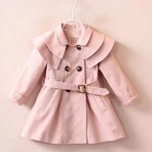 معطف فتاة الطفولة النسخة الأوروبية من Cotton Windbreaker Coat 1-6 سنوات طفلة معطف معطف الأطفال معطف الأطفال بيع جيدا.