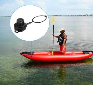 2PCS Kayak Air Pump Valve Hose Adapterインフレータ可能なエアバルブ交換ネジ空気バルブインフレータブルディンギーボート漁船6667309