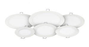 Dimmable Round LED 패널 조명 SMD 2835 9W 12W 15W 18W 21W 25W 110240V LED 천장 조명 오목한 다운 램프 SMD2835 다운라이트 D8046660