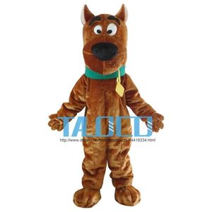Kostymer nya scooby doo hund maskot kostym vuxen storlek fancy klänning jul