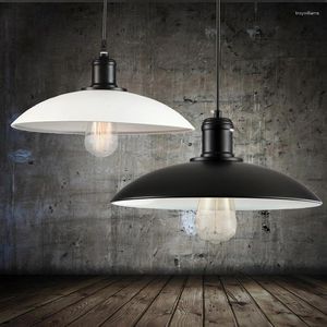 Pendellampor vintage lampa amerikansk loft ljus för matsal restaurang sovrum kreativt retro industriell hängande e27