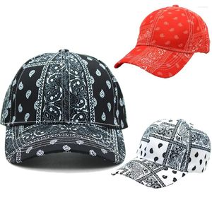 Ball Caps kwiaty nerkowca czapka baseballowa bawełniana tata kapelusz dla kobiet mężczyzn Protekcja przeciwsłoneczna Regulowana moda hip hop dziewczęta chłopcy snapback