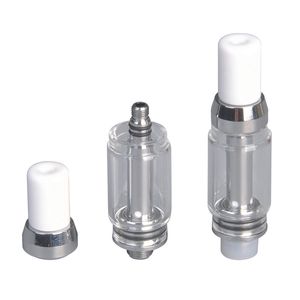 Factory Price Disposable Atomizer TH205 TH215 TH220 1.5ml 2.0ml Glass Tank Ceramic Coil Carts Thick Oil Cartridge fit Smoking 510 Battery