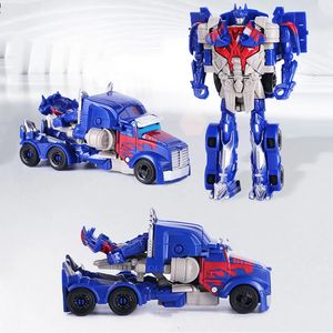 Mini Deformazione Robocar Robot Trasformazione Auto Dinosauro Action Figure Giocattoli per Ragazzo PVC Auto Giocattolo Per Regalo 240102